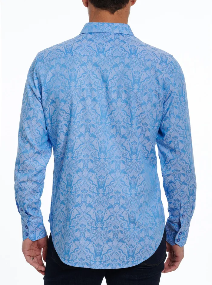 Robert Graham Long Sleeve Button Down Shirts Men HIGHLAND LONG SLEEVE BUTTON DOWN SHIRT Classic