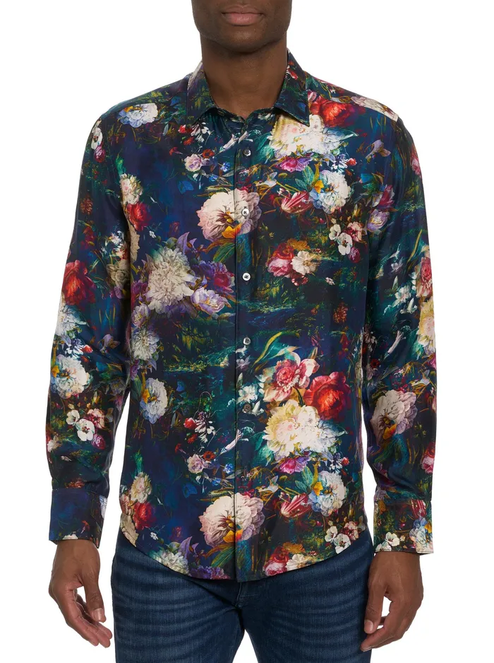 Robert Graham Long Sleeve Button Down Shirts Men LIMITED EDITION MYSTICAL REALM LONG SLEEVE BUTTON DOWN SHIRT Multi