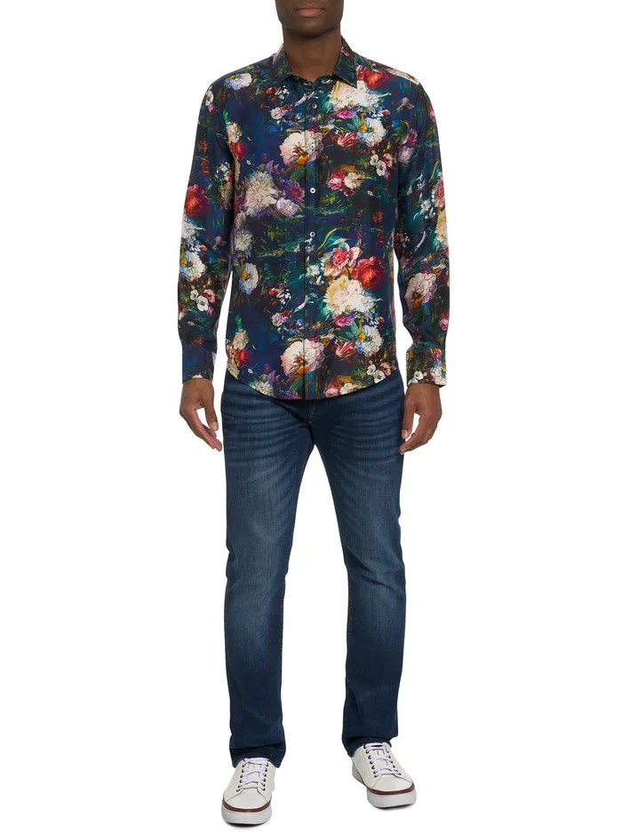 Robert Graham Long Sleeve Button Down Shirts Men LIMITED EDITION MYSTICAL REALM LONG SLEEVE BUTTON DOWN SHIRT Multi