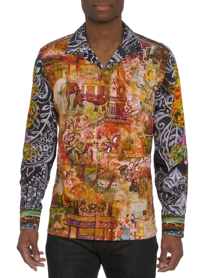 Robert Graham Long Sleeve Button Down Shirts Men LIMITED EDITION THE OTTOMAN LONG SLEEVE BUTTON DOWN SHIRT Multi Robert Graham Long Sleeve Button Down Shirts Men LIMITED EDITION THE OTTOMAN LONG SLEEVE BUTTON DOWN SHIRT Multi