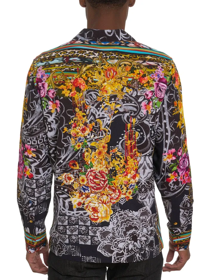 Robert Graham Long Sleeve Button Down Shirts Men LIMITED EDITION THE OTTOMAN LONG SLEEVE BUTTON DOWN SHIRT Multi