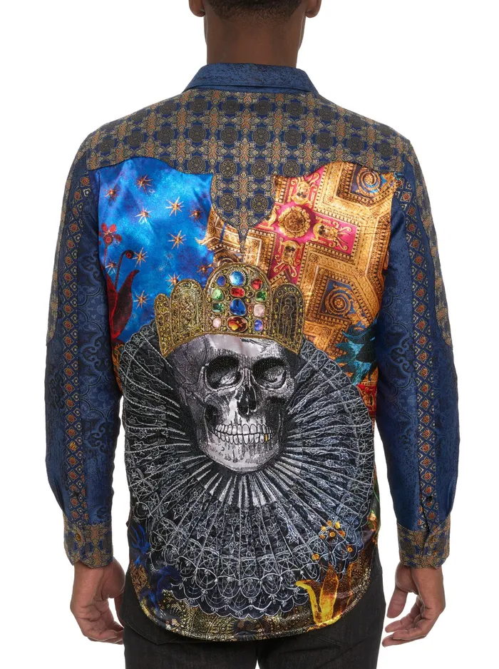 Robert Graham Long Sleeve Button Down Shirts Men LIMITED EDITION THE RENAISSANCE LONG SLEEVE BUTTON DOWN SHIRT Multi Robert Graham Long Sleeve Button Down Shirts Men LIMITED EDITION THE RENAISSANCE LONG SLEEVE BUTTON DOWN SHIRT Multi