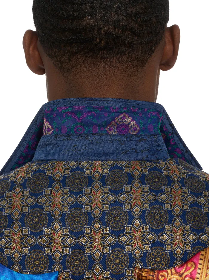 Robert Graham Long Sleeve Button Down Shirts Men LIMITED EDITION THE RENAISSANCE LONG SLEEVE BUTTON DOWN SHIRT Multi