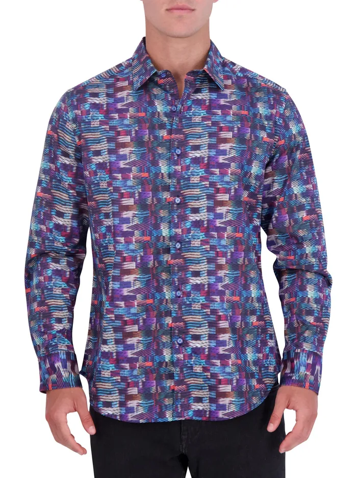 Robert Graham Long Sleeve Button Down Shirts Men LOGAN LONG SLEEVE BUTTON DOWN SHIRT Multi Robert Graham Long Sleeve Button Down Shirts Men LOGAN LONG SLEEVE BUTTON DOWN SHIRT Multi