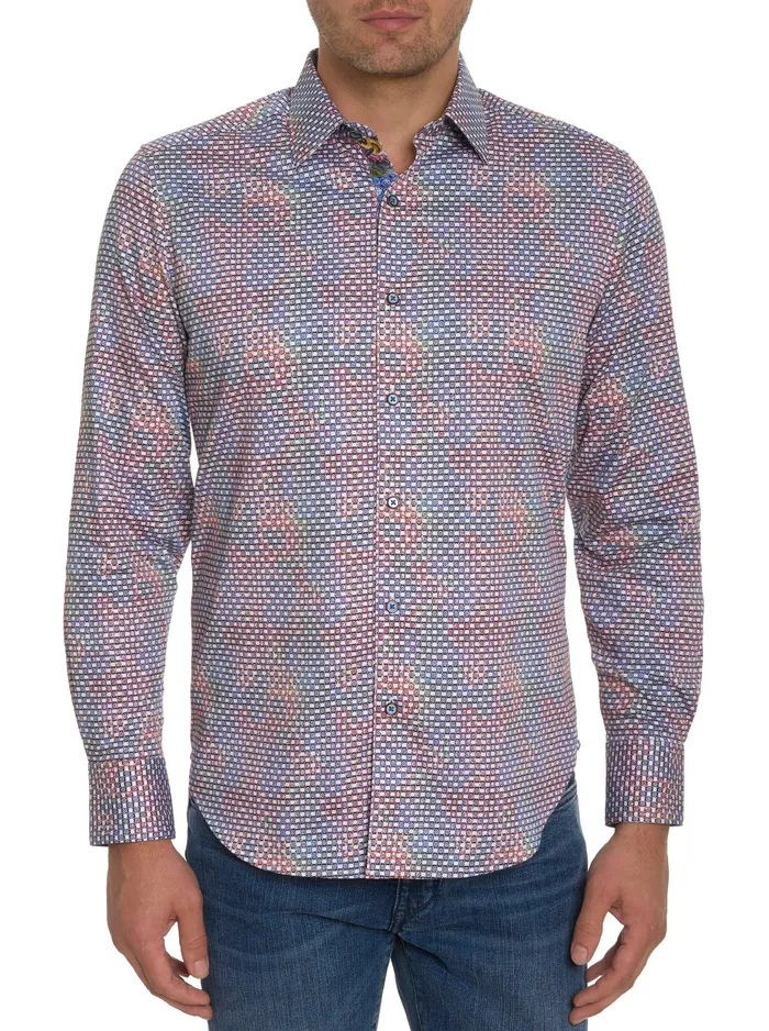 Robert Graham Long Sleeve Button Down Shirts Men MARTINIQUE LONG SLEEVE BUTTON DOWN SHIRT Multi Robert Graham Long Sleeve Button Down Shirts Men MARTINIQUE LONG SLEEVE BUTTON DOWN SHIRT Multi