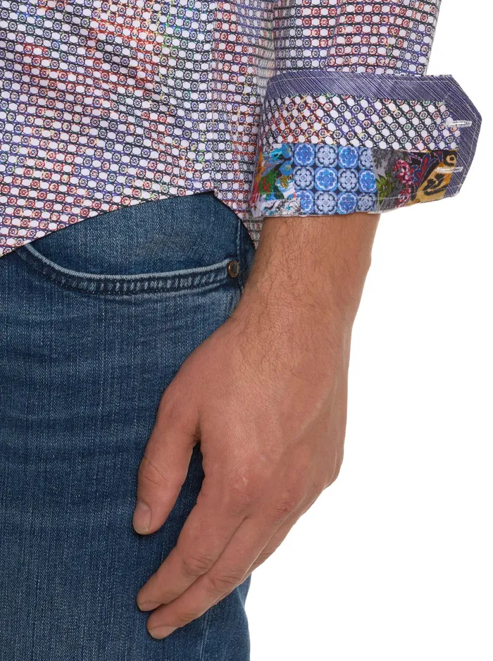 Robert Graham Long Sleeve Button Down Shirts Men MARTINIQUE LONG SLEEVE BUTTON DOWN SHIRT Multi