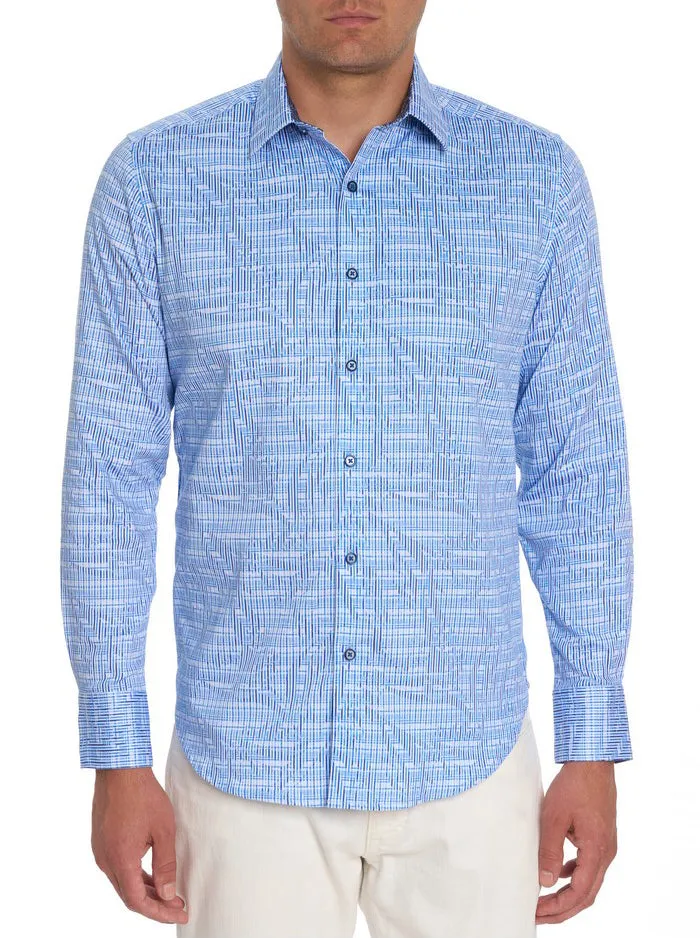 Robert Graham Long Sleeve Button Down Shirts Men MEISLER LONG SLEEVE BUTTON DOWN SHIRT Blue Robert Graham Long Sleeve Button Down Shirts Men MEISLER LONG SLEEVE BUTTON DOWN SHIRT Blue