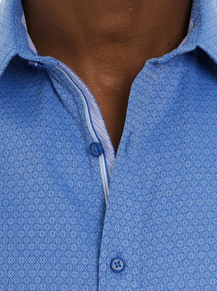 Robert Graham Long Sleeve Button Down Shirts Men METRO LONG SLEEVE BUTTON DOWN SHIRT Blue
