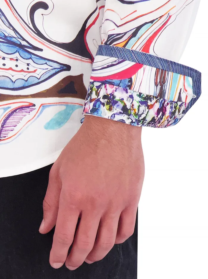 Robert Graham Long Sleeve Button Down Shirts Men MYLIN LONG SLEEVE BUTTON DOWN SHIRT Multi