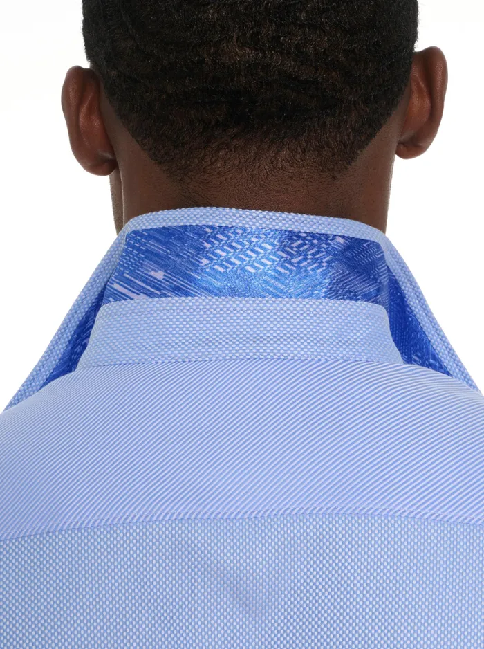Robert Graham Long Sleeve Button Down Shirts Men NAREEN LONG SLEEVE BUTTON DOWN SHIRT Blue