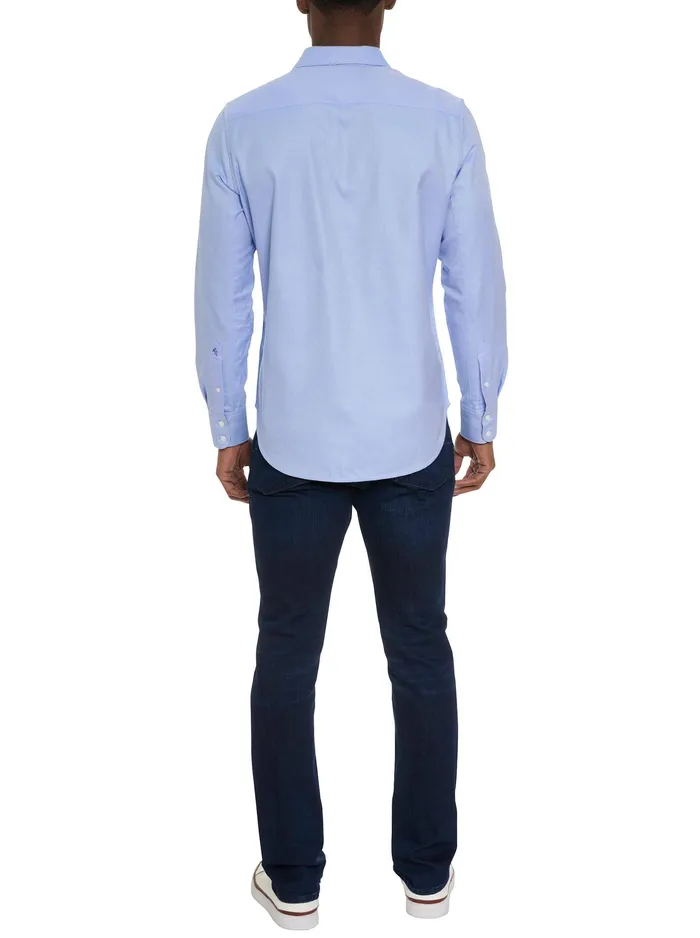Robert Graham Long Sleeve Button Down Shirts Men NAREEN LONG SLEEVE BUTTON DOWN SHIRT Blue