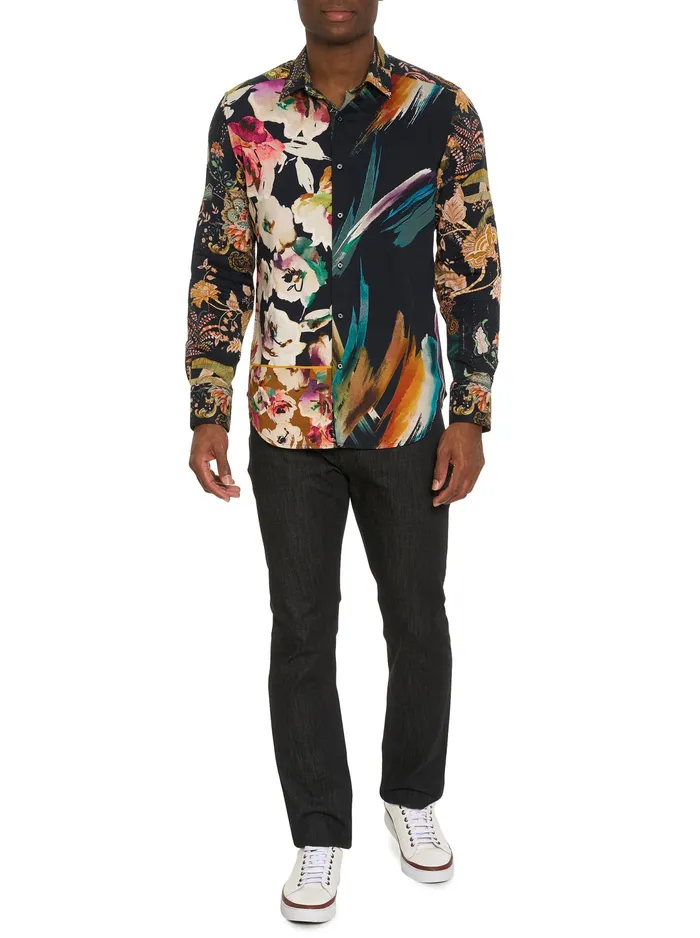 Robert Graham Long Sleeve Button Down Shirts Men SAVOY LONG SLEEVE BUTTON DOWN SHIRT Multi