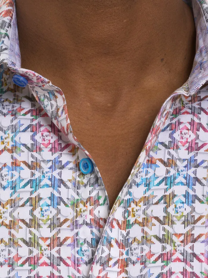 Robert Graham Long Sleeve Button Down Shirts Men SEVEN HILLS LONG SLEEVE BUTTON DOWN SHIRT Multi
