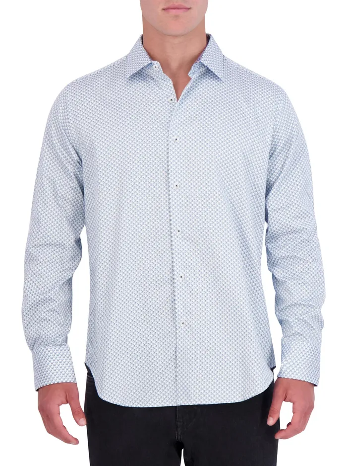 Robert Graham Long Sleeve Button Down Shirts Men SHELTON LONG SLEEVE BUTTON DOWN SHIRT Blue Robert Graham Long Sleeve Button Down Shirts Men SHELTON LONG SLEEVE BUTTON DOWN SHIRT Blue