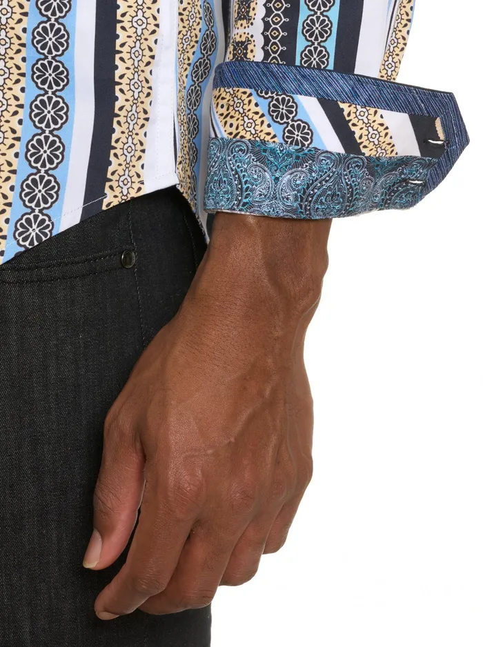Robert Graham Long Sleeve Button Down Shirts Men TAINO LONG SLEEVE BUTTON DOWN SHIRT Multi