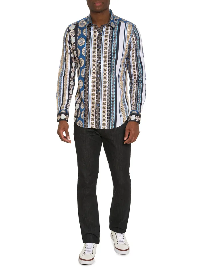 Robert Graham Long Sleeve Button Down Shirts Men TAINO LONG SLEEVE BUTTON DOWN SHIRT Multi