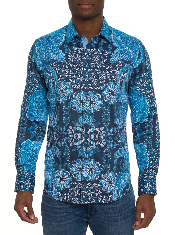 Robert Graham Long Sleeve Button Down Shirts Men THE GRAND LONG SLEEVE BUTTON DOWN SHIRT Multi Robert Graham Long Sleeve Button Down Shirts Men THE GRAND LONG SLEEVE BUTTON DOWN SHIRT Multi
