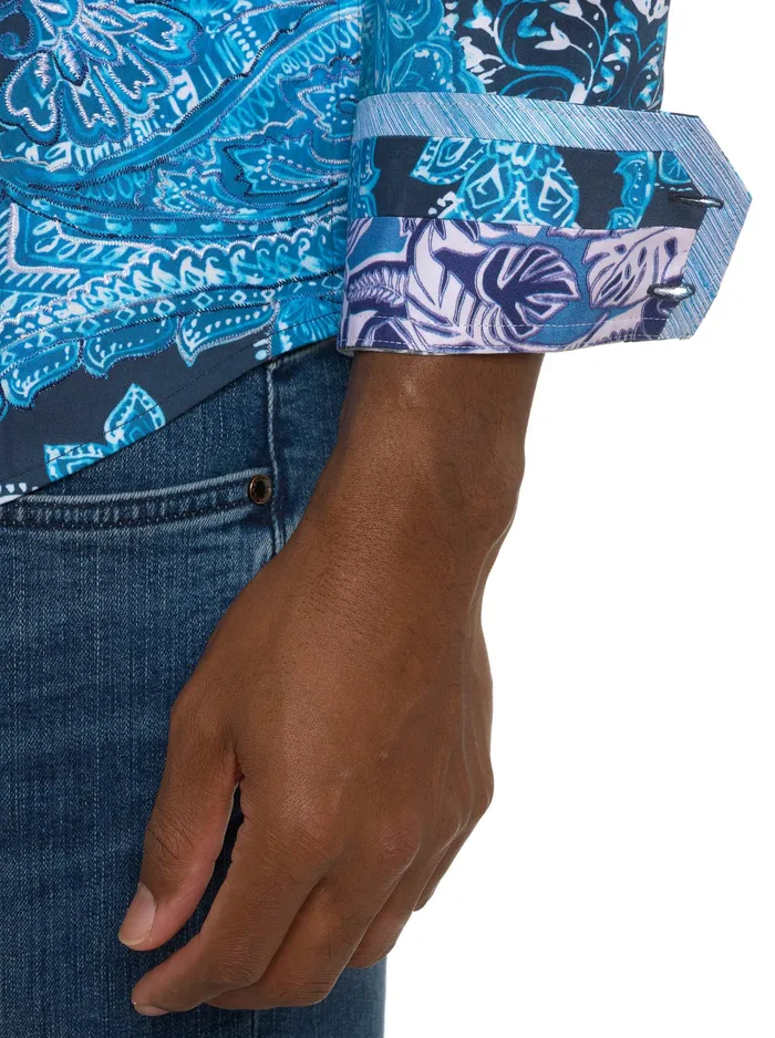 Robert Graham Long Sleeve Button Down Shirts Men THE GRAND LONG SLEEVE BUTTON DOWN SHIRT Multi