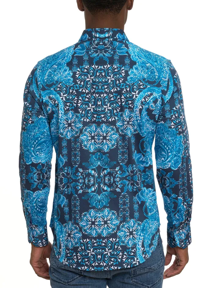 Robert Graham Long Sleeve Button Down Shirts Men THE GRAND LONG SLEEVE BUTTON DOWN SHIRT Multi