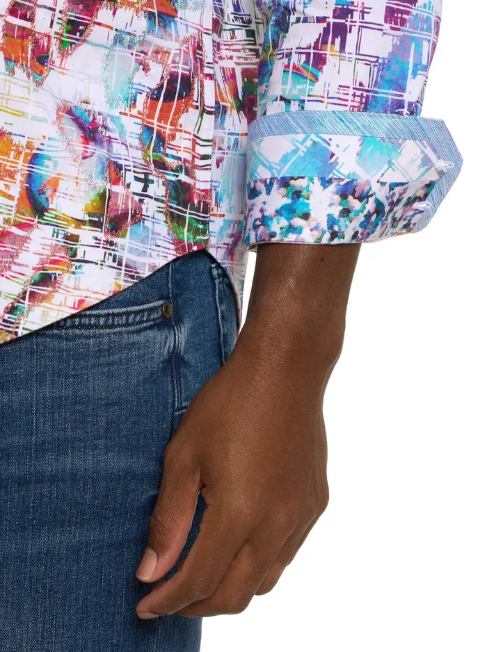 Robert Graham Long Sleeve Button Down Shirts Men TRIBECA LONG SLEEVE BUTTON DOWN SHIRT Multi