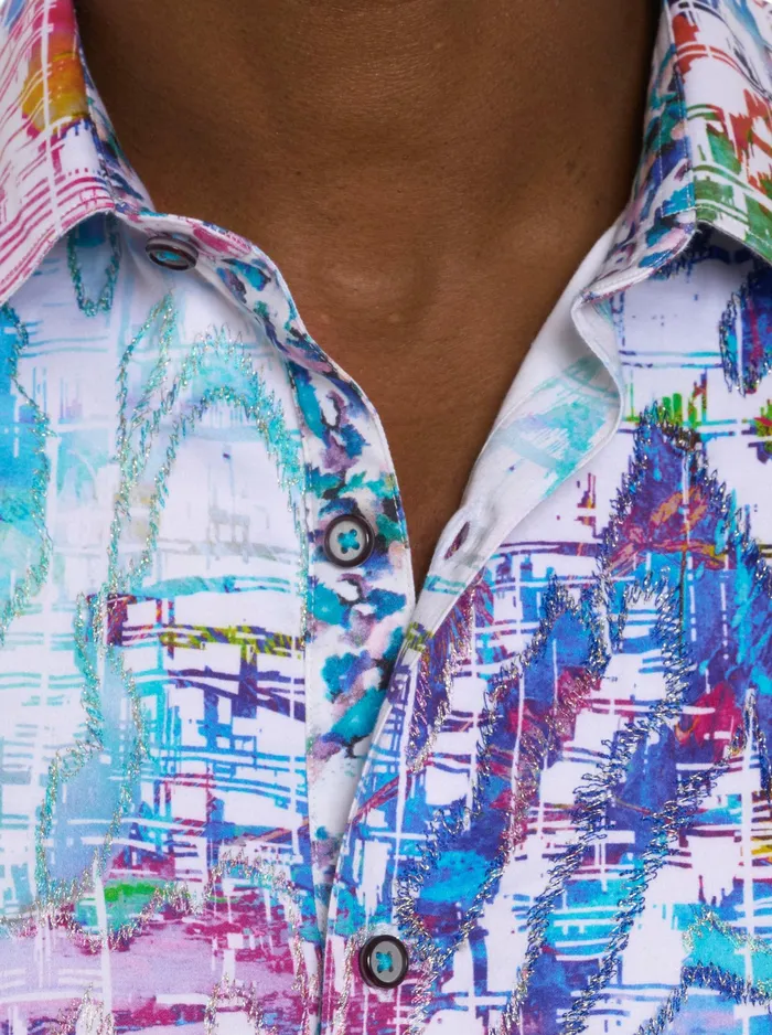 Robert Graham Long Sleeve Button Down Shirts Men TRIBECA LONG SLEEVE BUTTON DOWN SHIRT Multi