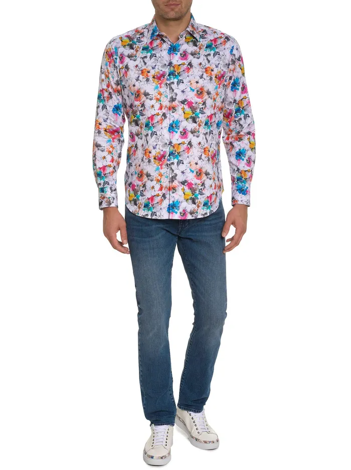 Robert Graham Long Sleeve Button Down Shirts Men WALDORF LONG SLEEVE BUTTON DOWN SHIRT Multi