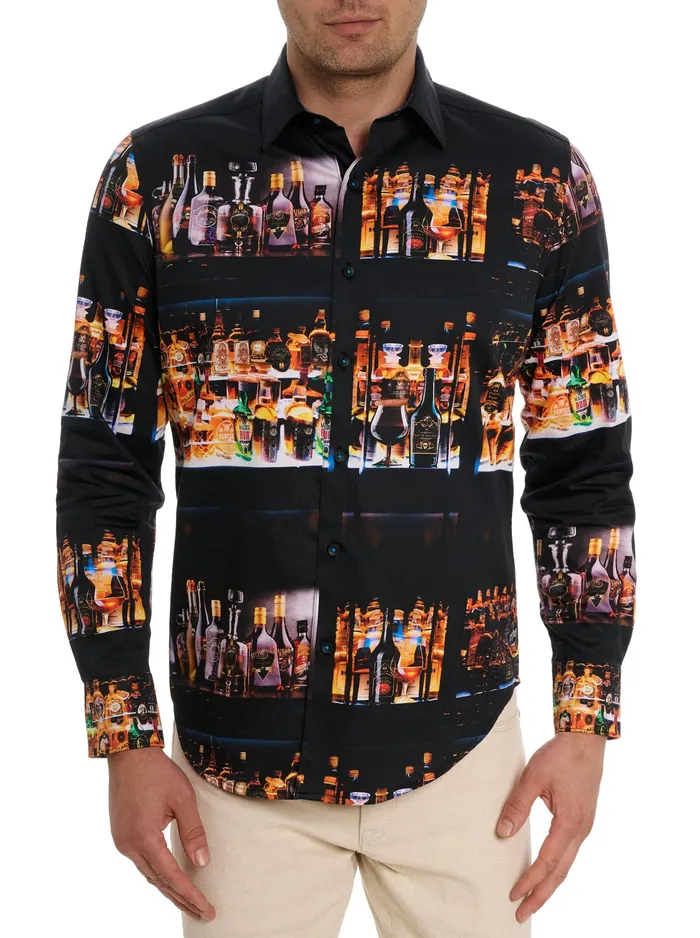 Robert Graham Long Sleeve Button Down Shirts Men WHISKEY IN JAR 2 LONG SLEEVE BUTTON FRONT SHIRT Multi Robert Graham Long Sleeve Button Down Shirts Men WHISKEY IN JAR 2 LONG SLEEVE BUTTON FRONT SHIRT Multi