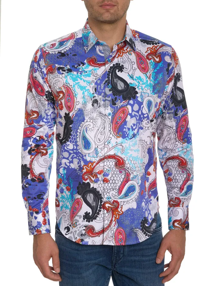 Robert Graham Long Sleeve Button Down Shirts Men WINGATE LONG SLEEVE BUTTON DOWN SHIRT Multi Robert Graham Long Sleeve Button Down Shirts Men WINGATE LONG SLEEVE BUTTON DOWN SHIRT Multi