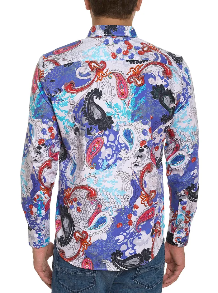 Robert Graham Long Sleeve Button Down Shirts Men WINGATE LONG SLEEVE BUTTON DOWN SHIRT Multi
