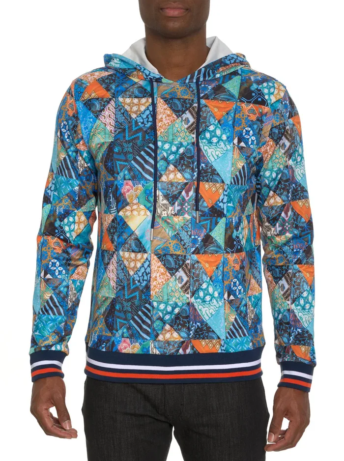 Robert Graham Long Sleeve Knits Men BROKEN TILES LONG SLEEVE KNIT Multi