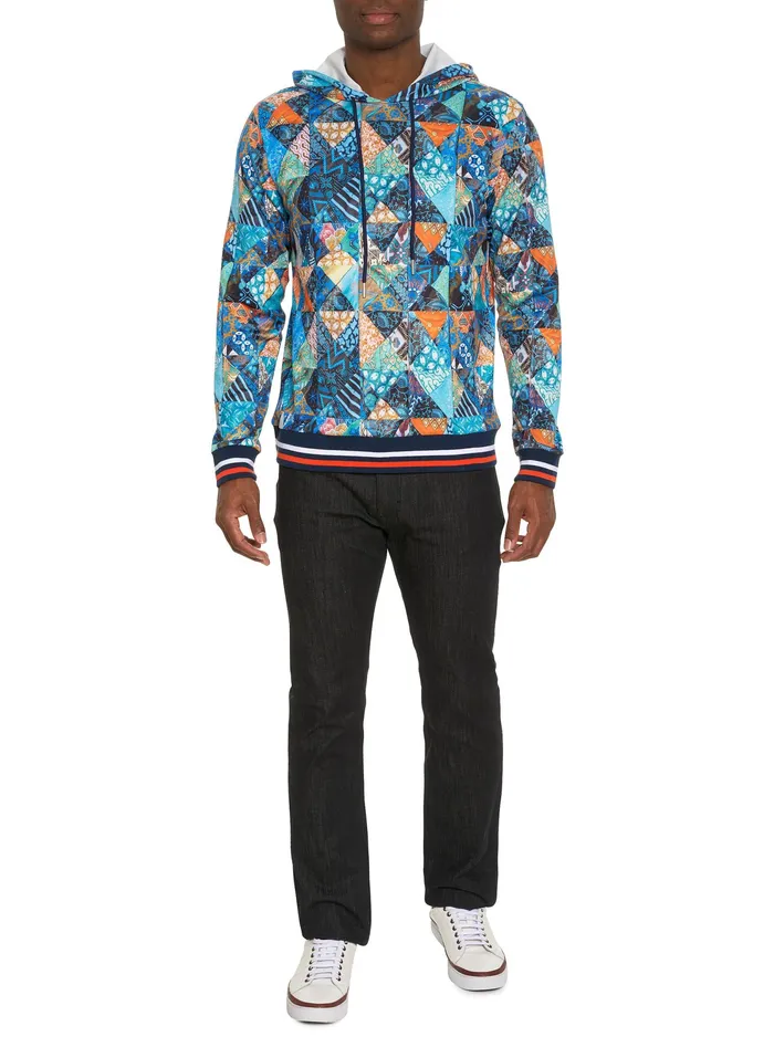 Robert Graham Long Sleeve Knits Men BROKEN TILES LONG SLEEVE KNIT Multi