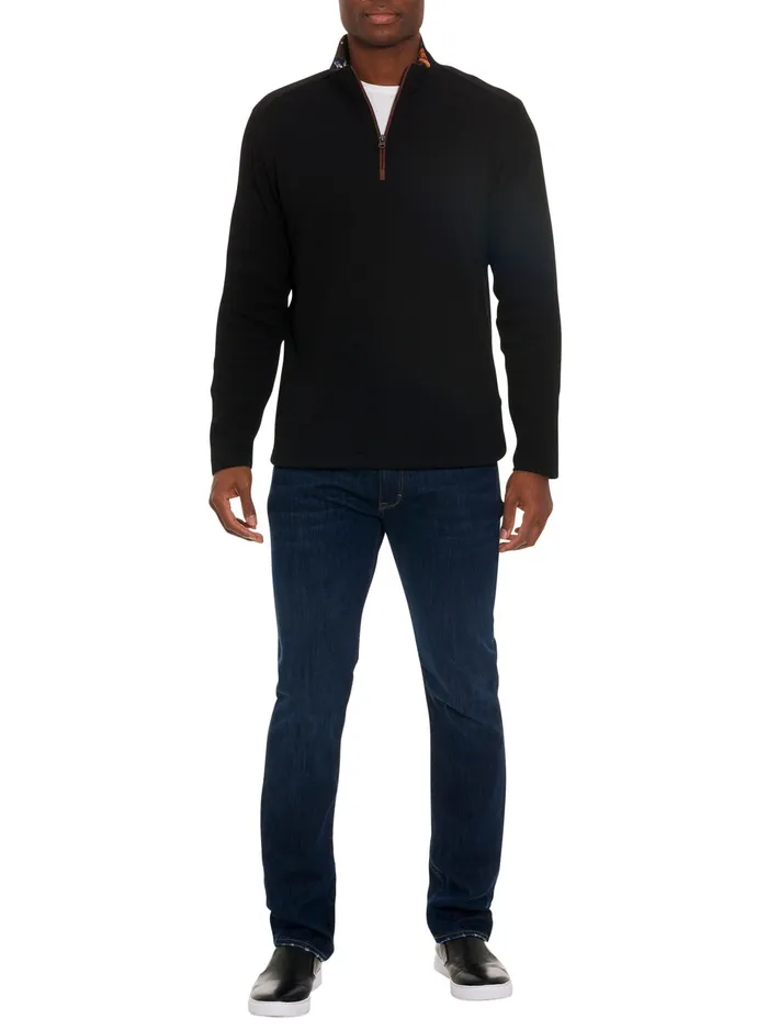 Robert Graham Long Sleeve Knits Men DEIMOS LONG SLEEVE KNIT Navy