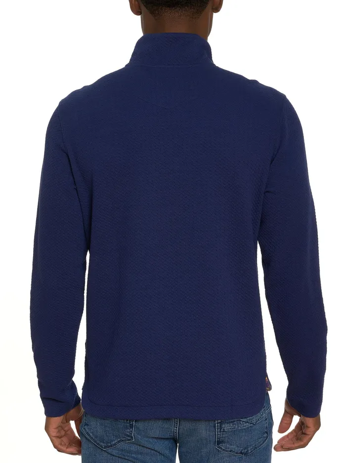 Robert Graham Long Sleeve Knits Men DEIMOS LONG SLEEVE KNIT Navy