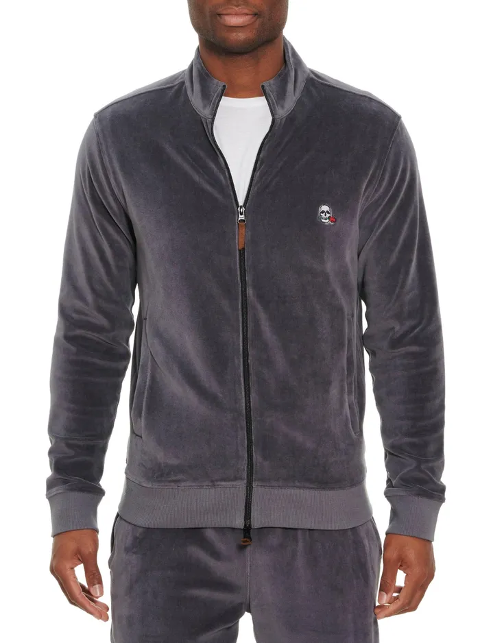 Robert Graham Long Sleeve Knits Men HERBERT LONG SLEEVE KNIT Charcoal