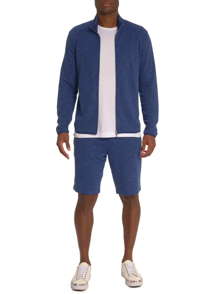 Robert Graham Long Sleeve Knits Men KOBRA FULL ZIP LONG SLEEVE KNIT Light Grey