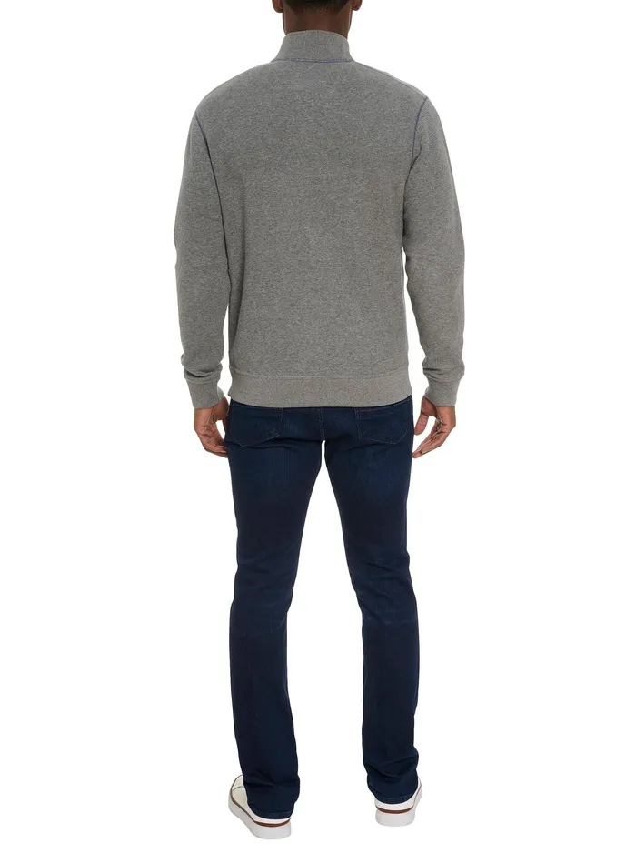 Robert Graham Long Sleeve Knits Men MOSER LONG SLEEVE KNIT TOP Blue