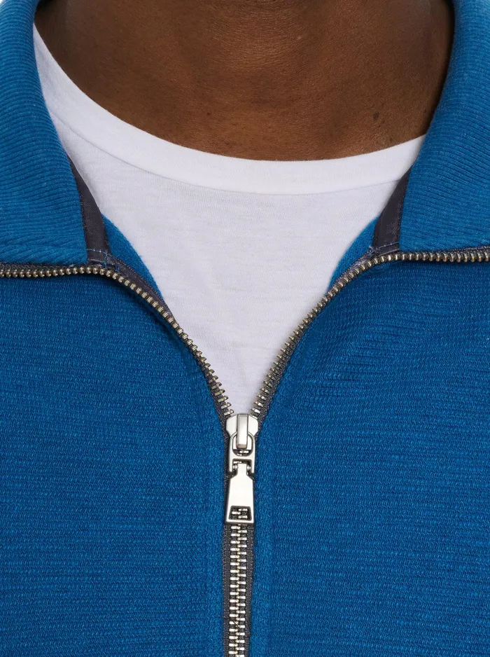 Robert Graham Long Sleeve Knits Men MOSER LONG SLEEVE KNIT TOP Blue