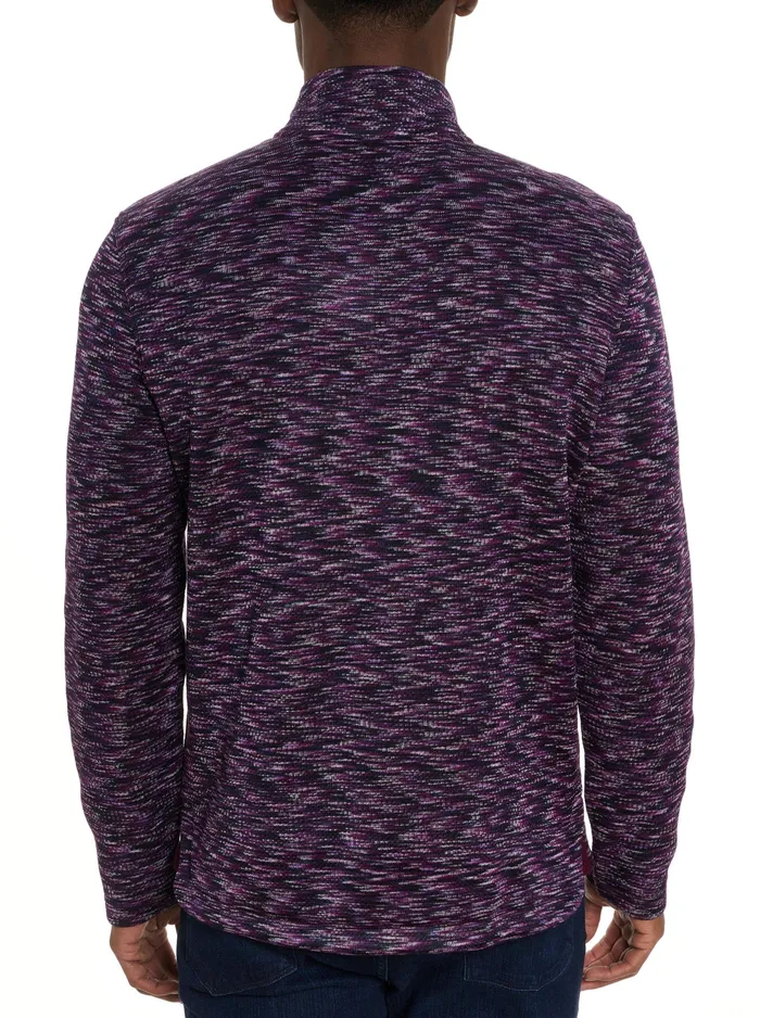 Robert Graham Long Sleeve Knits Men WATERFORD LONG SLEEVE KNIT Berry