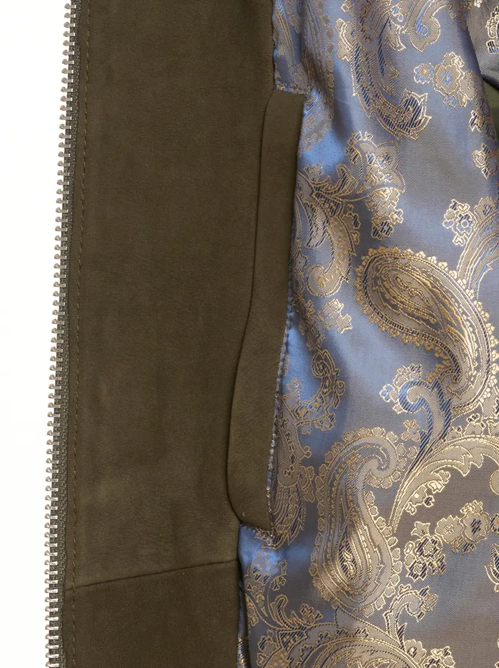 Robert Graham Outerwear Men GASPER NUBUCK JACKET Forest