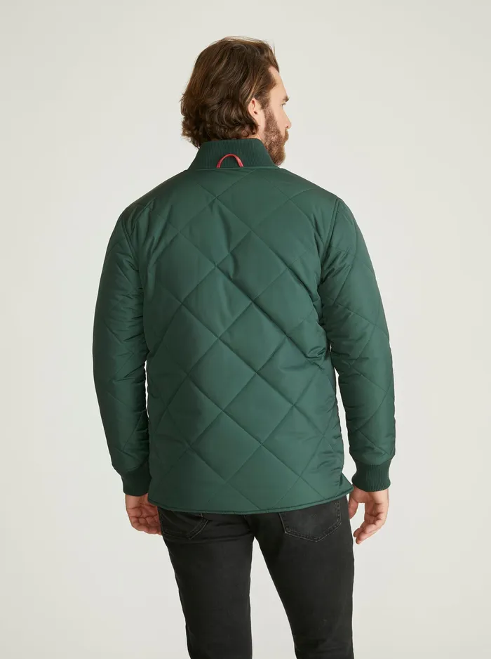 Robert Graham Outerwear Men QUILTED BOMBER Green
