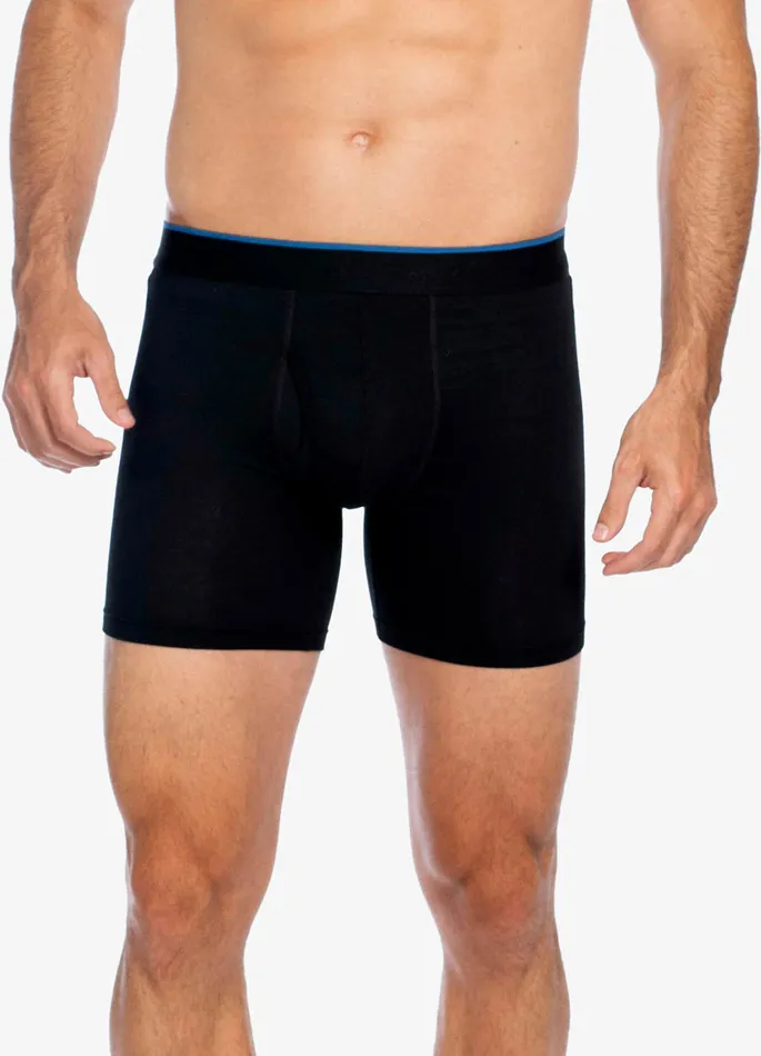 Robert Graham Pajamas and Underwear Men 3PK BLACK BOXER BRIEFS Black