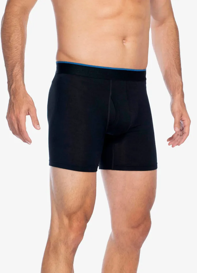 Robert Graham Pajamas and Underwear Men 3PK BLACK BOXER BRIEFS Black
