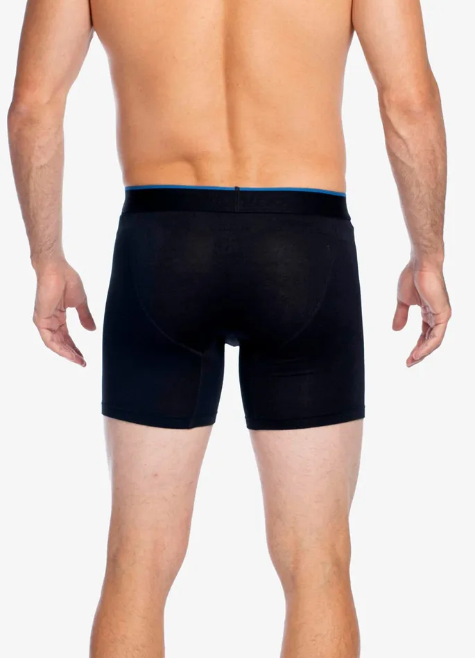 Robert Graham Pajamas and Underwear Men 3PK BLACK BOXER BRIEFS Black