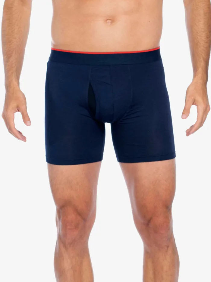 Robert Graham Pajamas and Underwear Men 3PK BOXER BRIEFS Navy