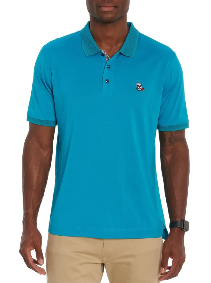 Robert Graham Polos and TShirts Men ARCHIE POLO Black