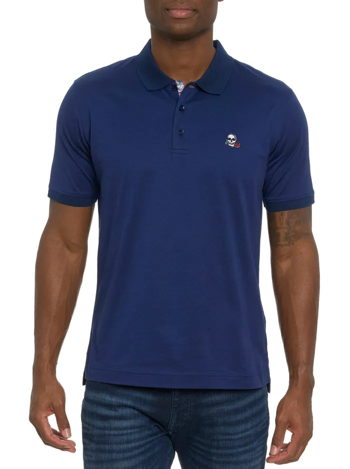 Robert Graham Polos and TShirts Men ARCHIE POLO Black