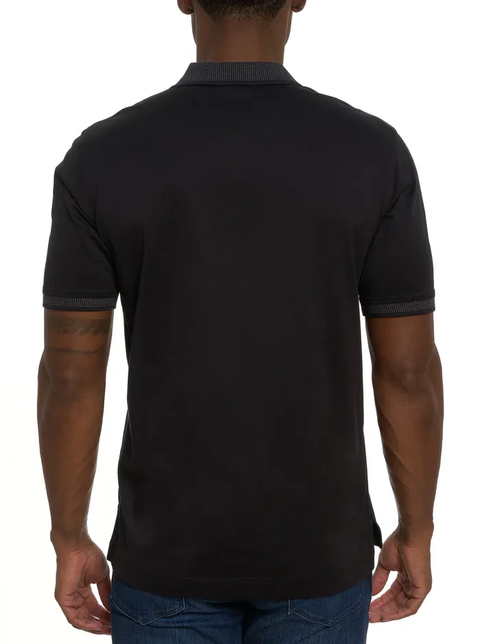 Robert Graham Polos and TShirts Men ARCHIE POLO Black