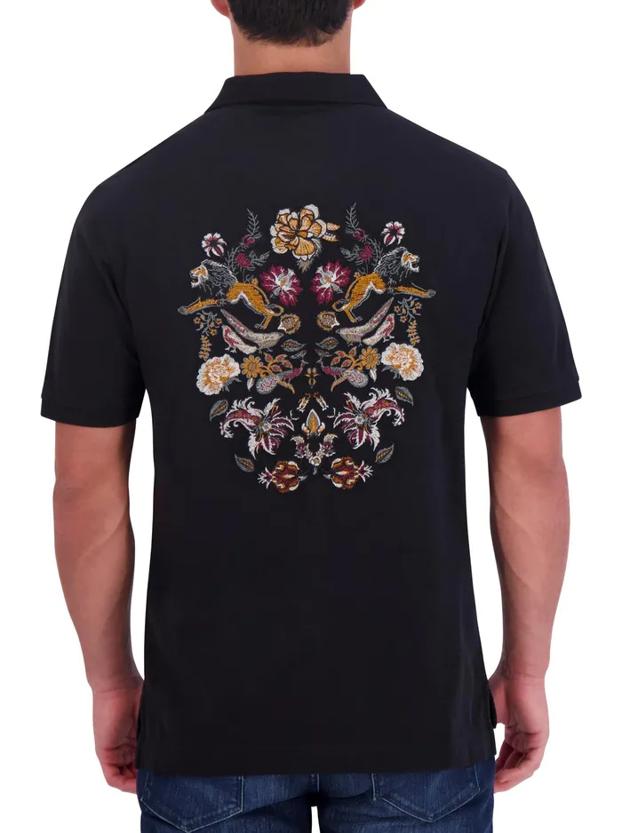 Robert Graham Polos and TShirts Men AREZZO KNIT POLO Black