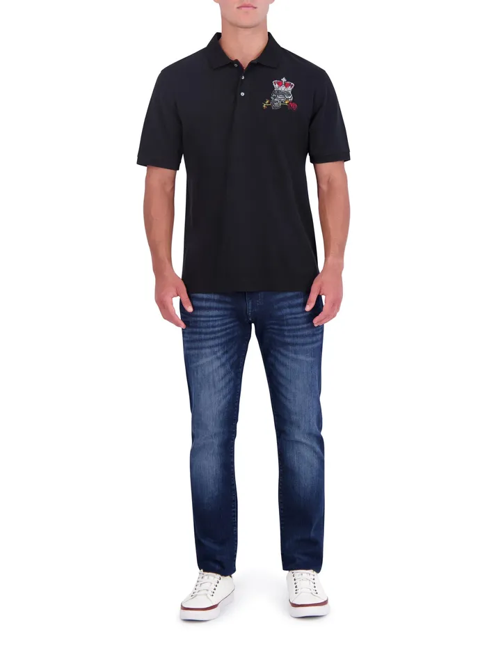 Robert Graham Polos and TShirts Men AREZZO KNIT POLO Black