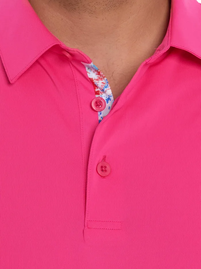Robert Graham Polos and TShirts Men AXELSEN PERFORMANCE POLO Purple